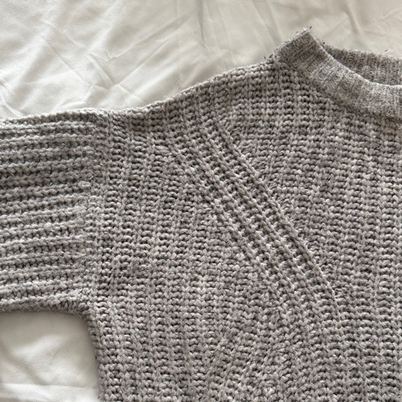 a new day Light Gray Knit Sweater - Picture 3 of 5